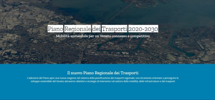 Nuovo Piano Regionale dei Trasporti 2020-2030